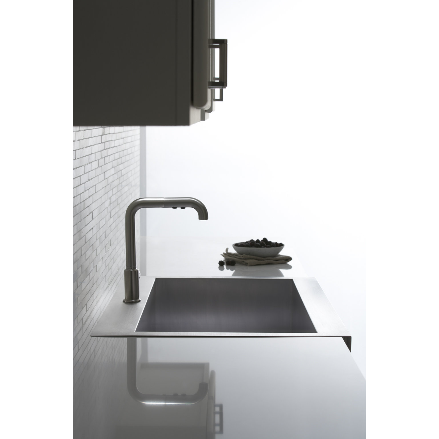 Kohler Vault TopMount SingleBowl Stainless Steel Kitchen Sink with